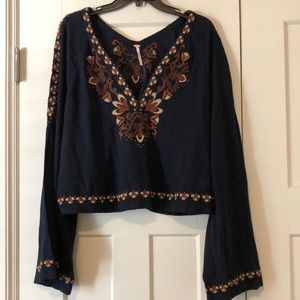 Free People Long Sleeve Top